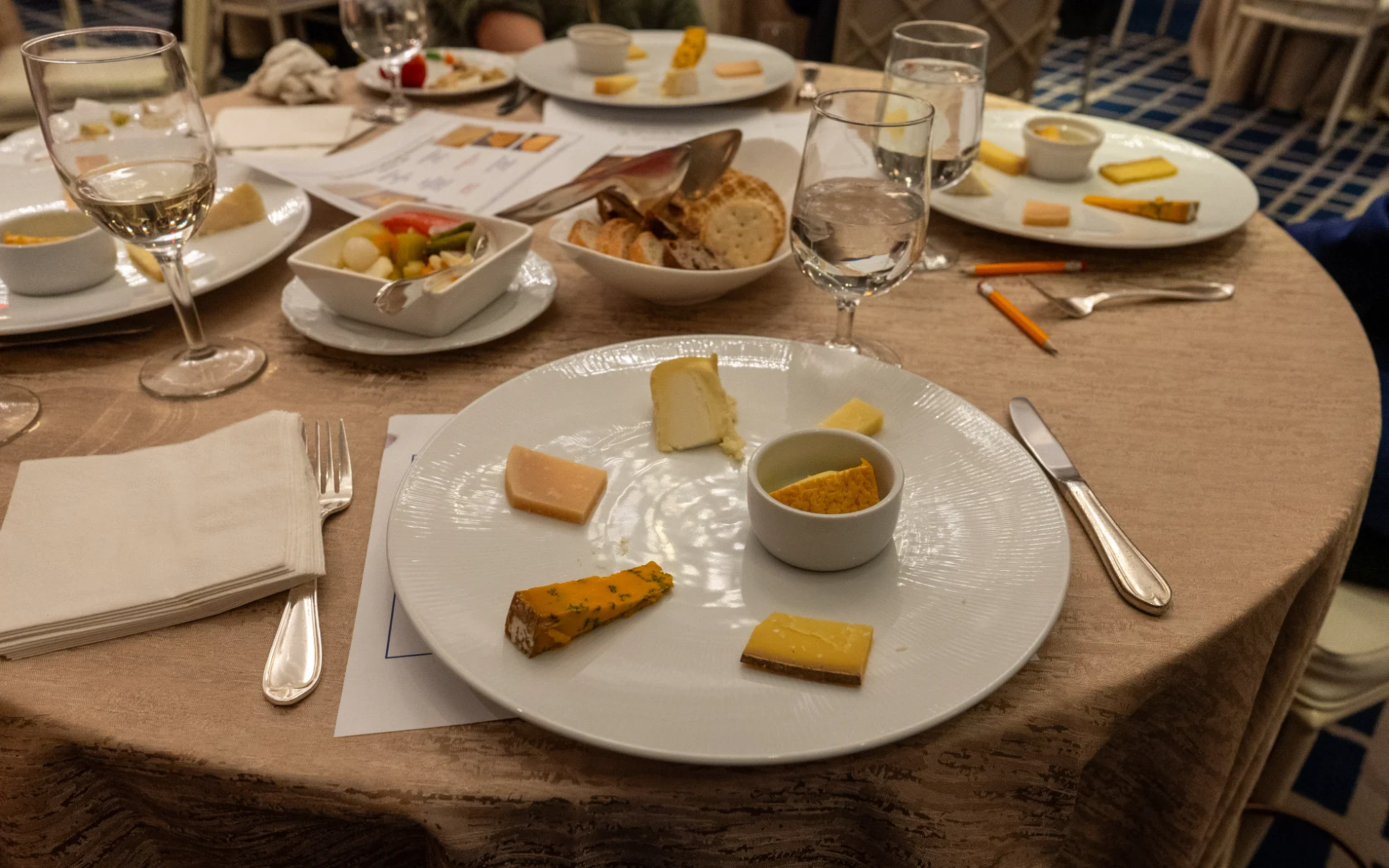 History event cheese plate